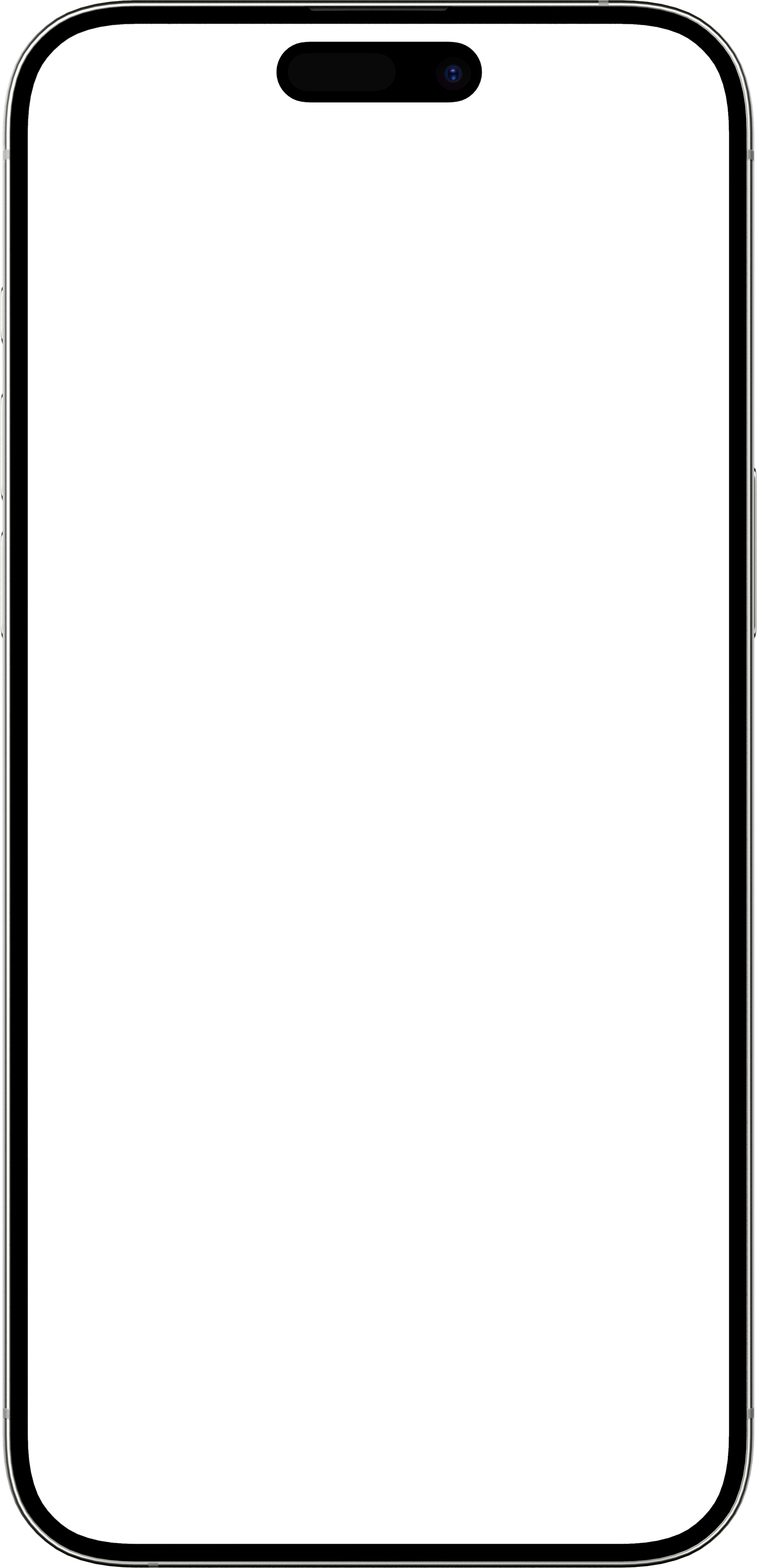 iPhone 15 Pro Max mockup frame