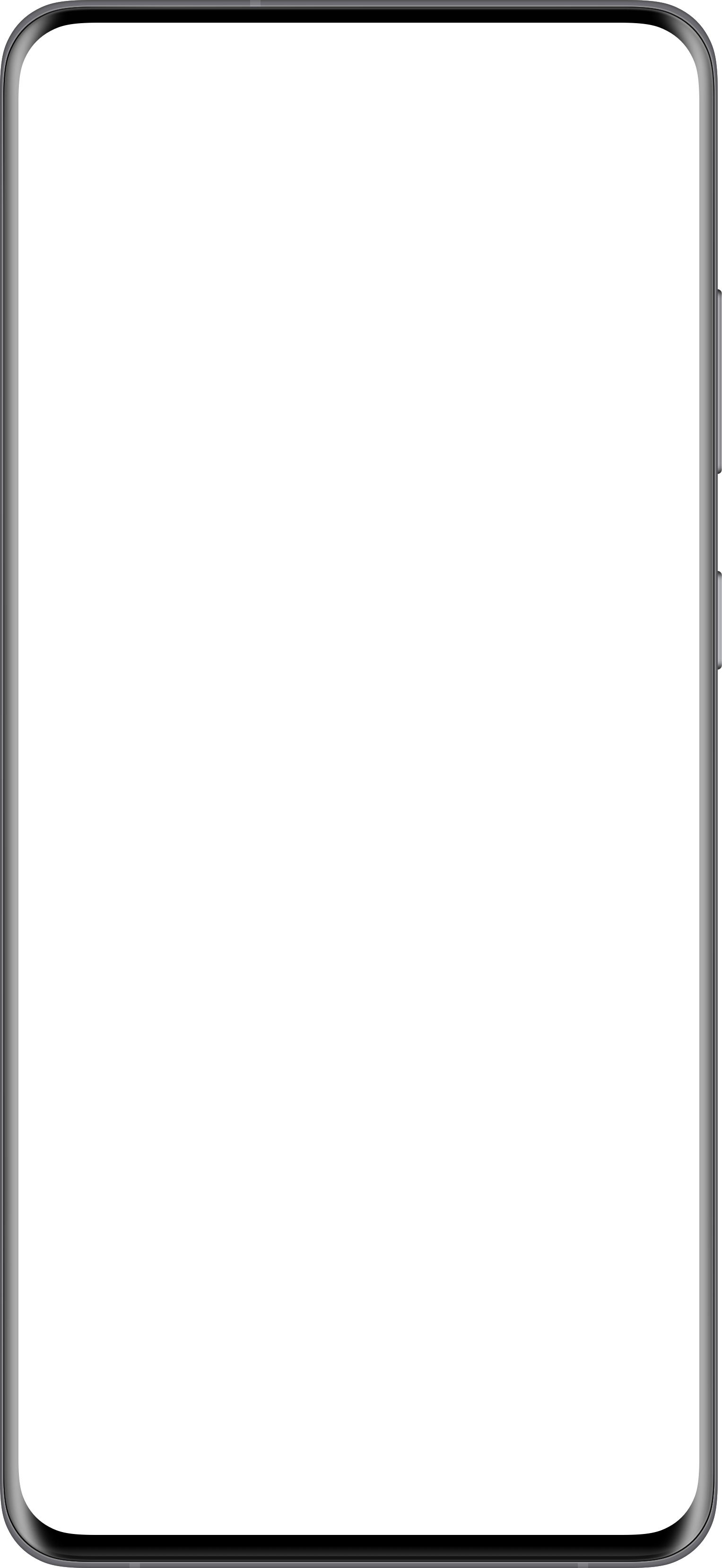 Samsung S20 mockup frame